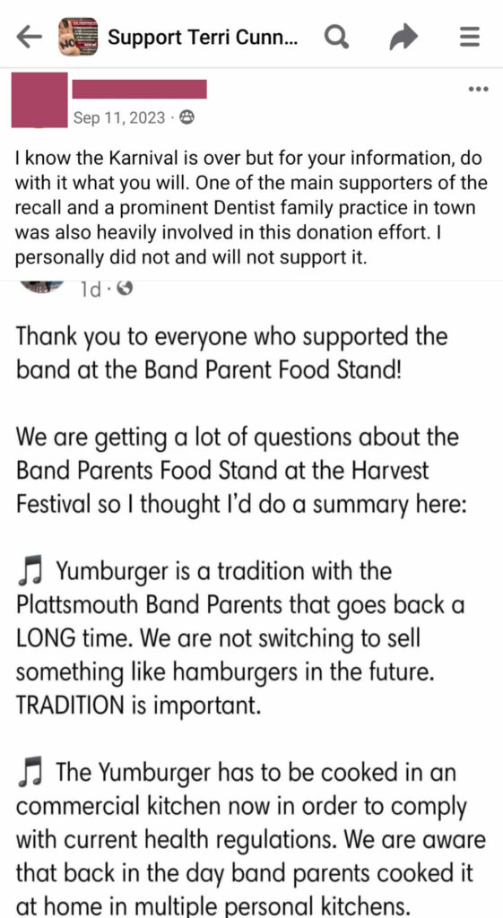 Sept 2023 Band Stand Boycott 1